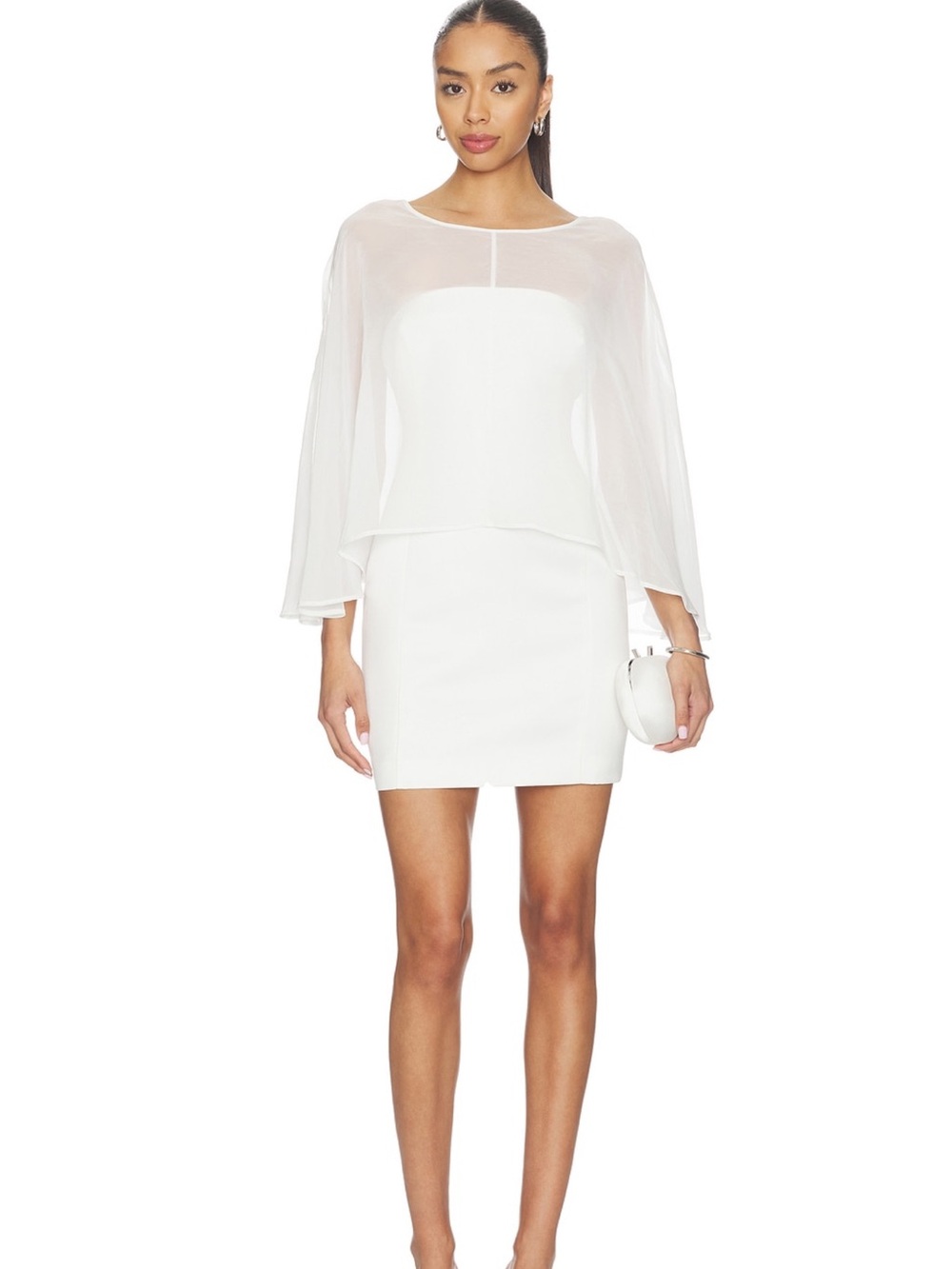 4th & Reckless chiffon cape